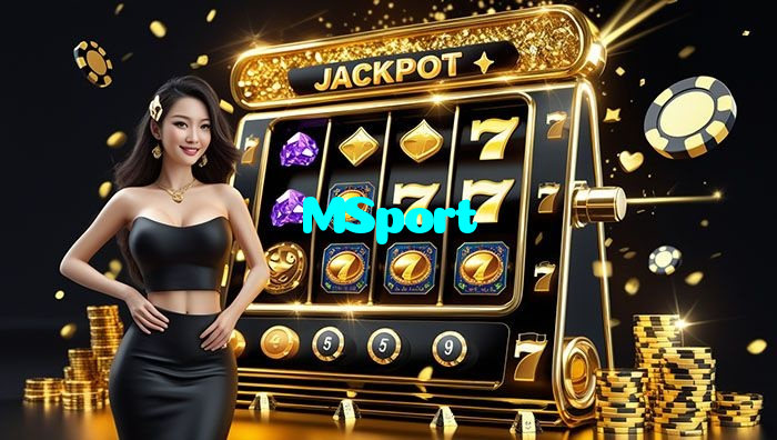 MSport casino presented on mobile device in Pakistan with slots and live games