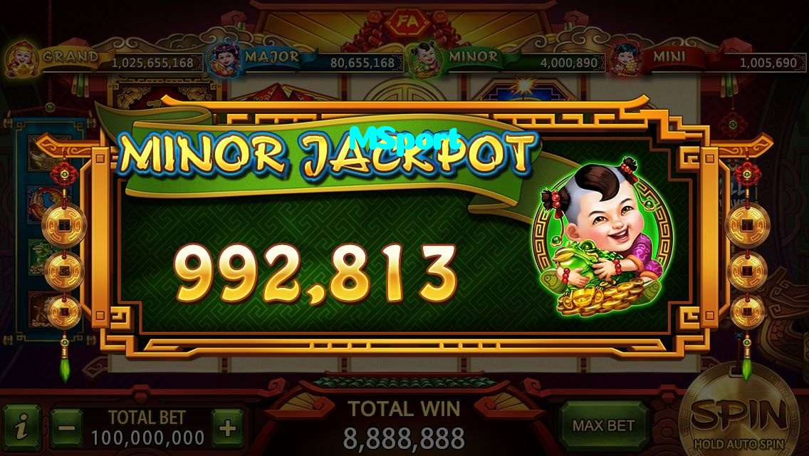 MSport casino presented on mobile device in Pakistan with slots and live games